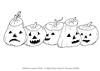 Halloween Lantern Border