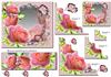 butterfly rose reflections wavy stacker