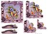 butterfly curls card front with scallop corner an