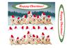 Cute Puppies Happy Christmas