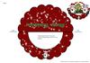scalloped cow christmas set