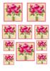 Cerise Rose Toppers