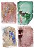 4 tattered edge fairy toppers