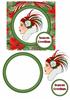 art deco Millie square xmas topper