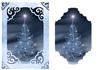 Elegant Swirls Christmas Tree - A5