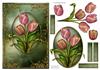Tulip Card Front & Decoupage