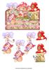 Mushroom Village over the edge front or easle car