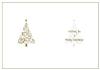 Gold Xmas Tree Insert
