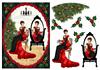 ELEANOR 2 victorian xmas A5 topper