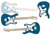 GUITAR Shaped Stacker Card