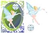 Christmas Fairy Wishes + decoupage