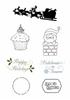 christmas digi stamps