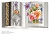 Silver Book with roses