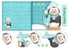 Penguin shaped card-DWJ