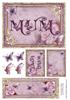 Rose & Butterflies Mum Topper