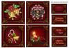 4 Christmas Toppers
