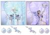 2 fairy card front christmas