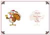 Christmas Turkey Insert