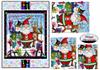 A5 Card with Decoupage (Christmas)