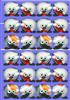 Easel card base background