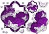 Pretty Purple Rose Flutters