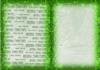 MERRY CHRISTMAS GREEN DUO BACKGROUND