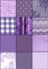purple patchwork background