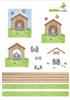 In the Dog House Decoupage Sheet
