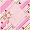 Pink Heart Cats SQ Envelope