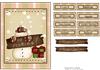 No peeking snowman card front