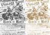 1968 Vintage Rock 'n' Roll Backgrounds