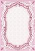 CU4CU A4 PINK LACE FRAME