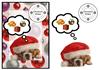 doggy christmas wishes - 360 dpi