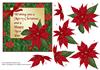 Poinsettia Topper with Decoupage