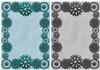 Steampunk cog frame bgs - blue & grey