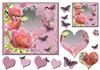 Rose Flutter Heart Reflections