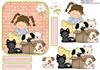 Forever friends card front and decoupage