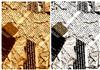 Steampunk newspaper bgs - aged & bleached