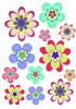 pretty little floral toppers