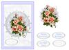 A5 card (Floral No 7)