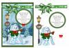 DECK THE HALLS.. A5 carol topper + dec