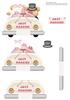 WEDDING CAR Decoupage on a Stand sheet 2