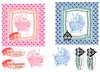 2 Square Toppers (Baby No1)