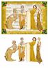 golden christmas art deco topper