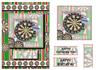 Darts A5 + greetings & decoupage