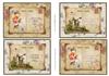 4 Post Card Toppers