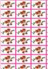 Orange pansy & pink background-slj16