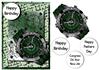 Green Watch A5 + decoupage