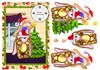 Cute Bunny Tree Christmas A5
