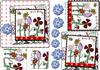 Birthday Flowers Tilted Stacker